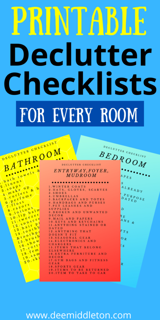 Declutter Calendar