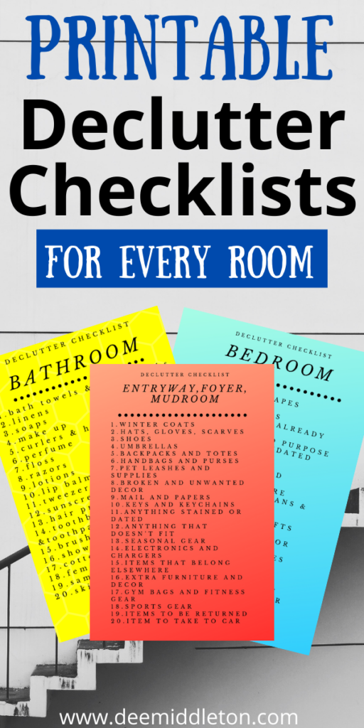 Cleaning a Cluttered House