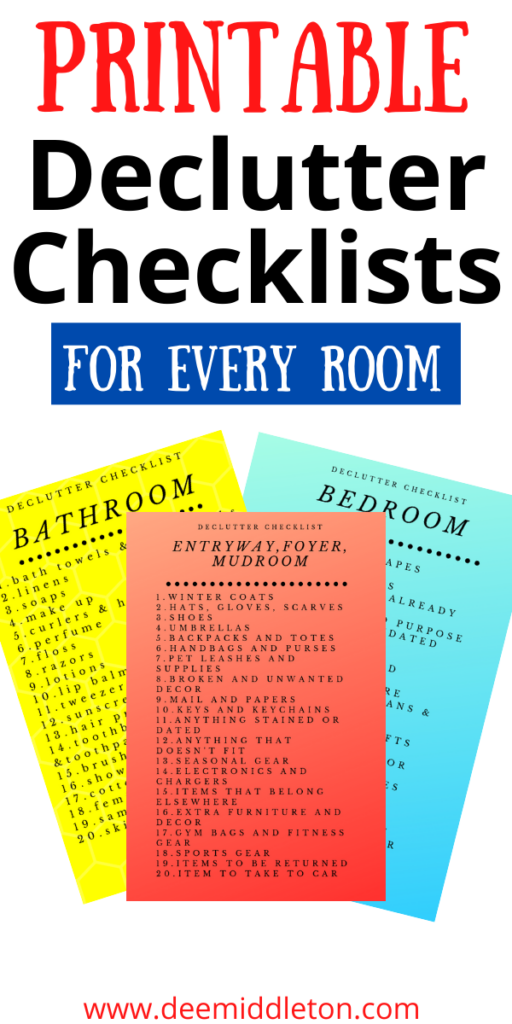 Thorough Cleaning Checklist