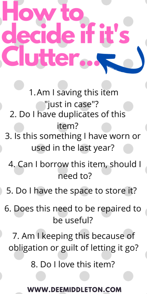 How to Start Decluttering