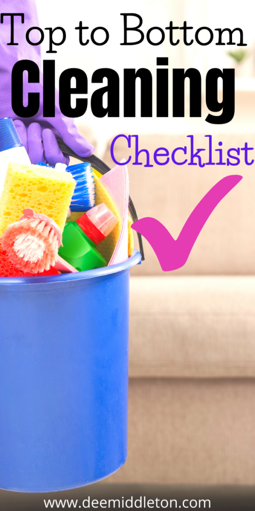 Top to Bottom Cleaning