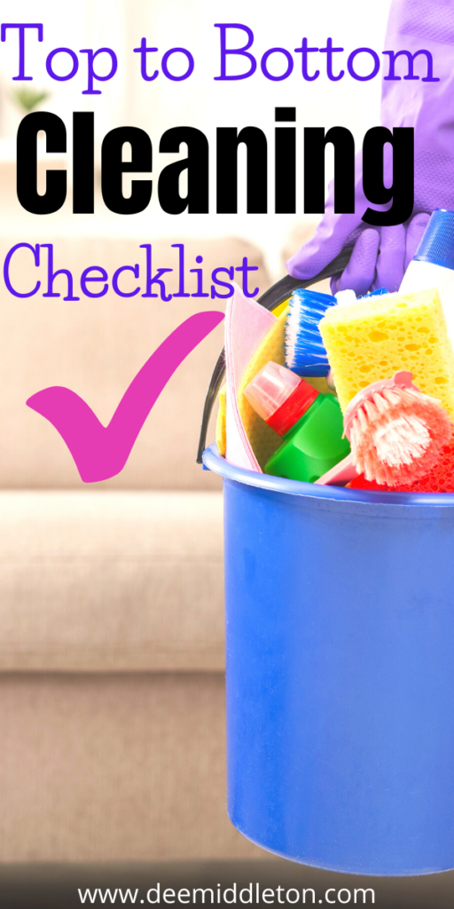 Top to Bottom Cleaning