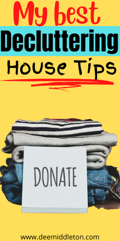 Decluttering House Tips