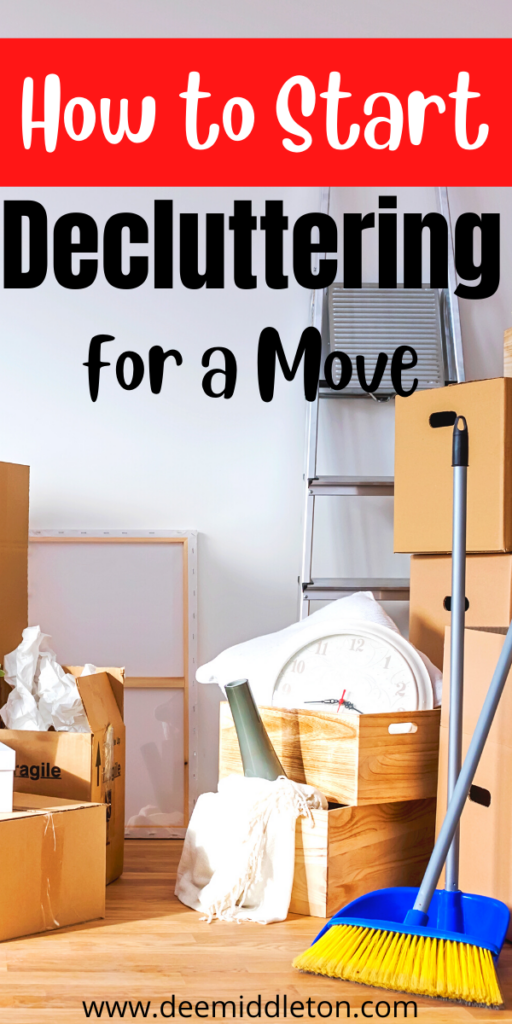 Decluttering for a Move