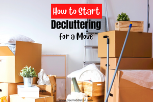Decluttering for a Move