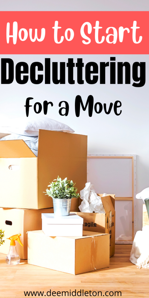 Decluttering for a Move