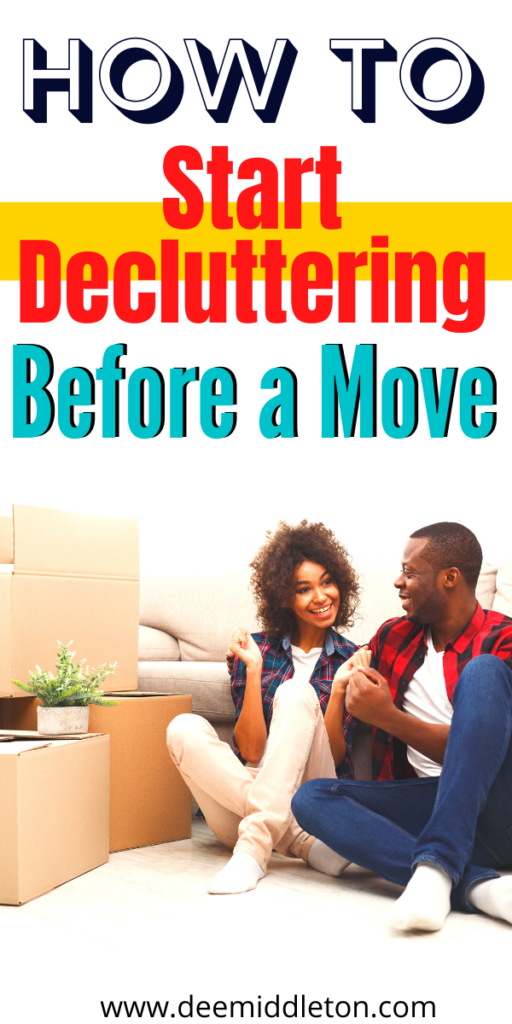 Decluttering Before a Move