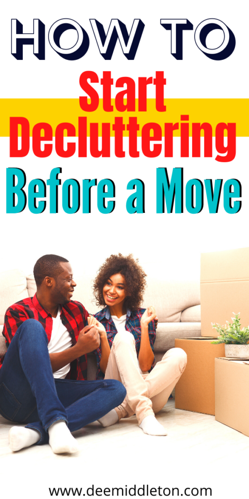 Decluttering Before a Move