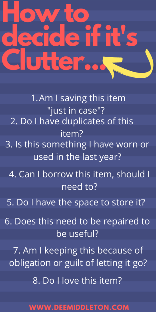Declutter the Bathroom