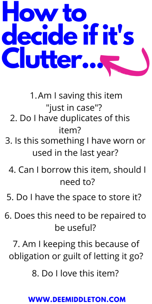 Minimalist Decluttering