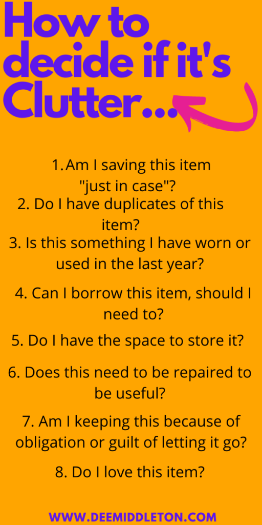 Where to Start When Decluttering