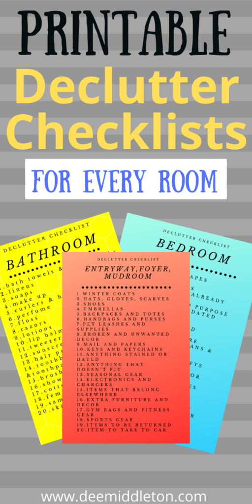 Bathroom Clutter