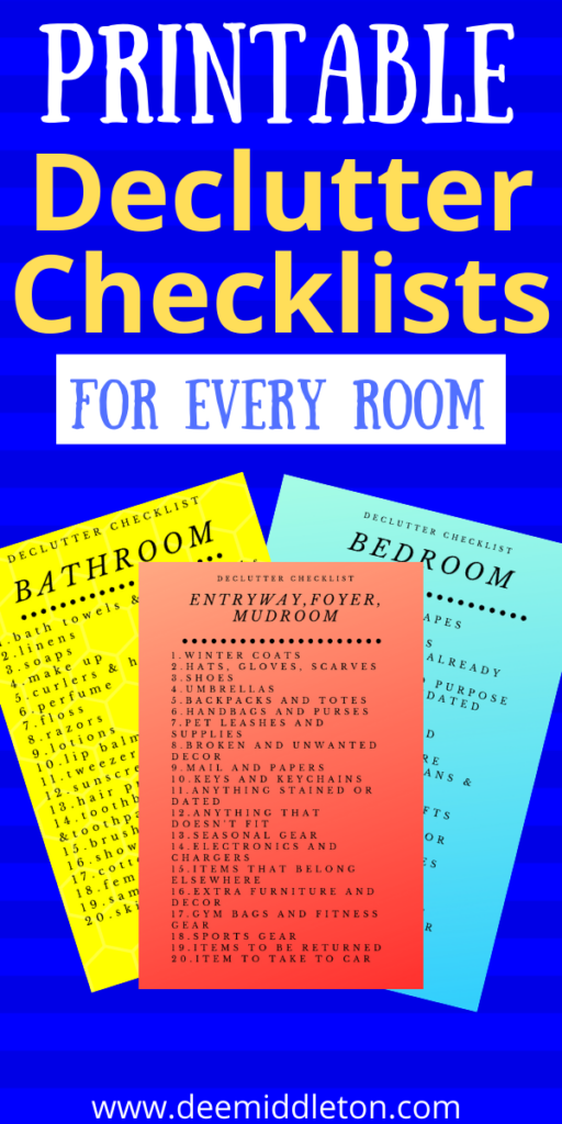 Decluttering Method