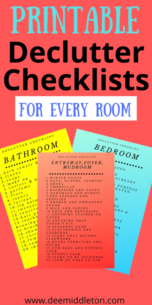 Decluttering House Tips