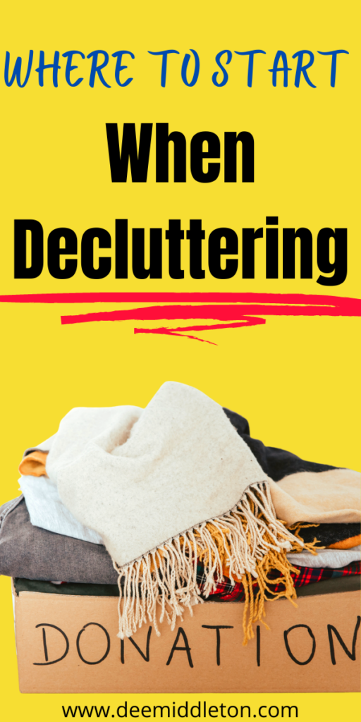 Where to Start When Decluttering