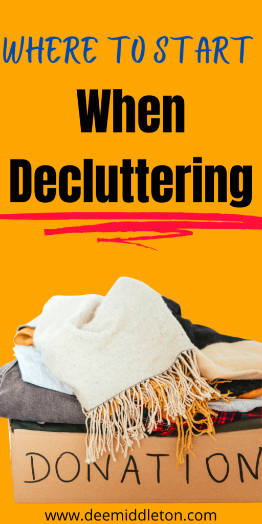 Where to Start When Decluttering