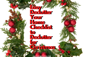 Easy Declutter Your Home Checklist