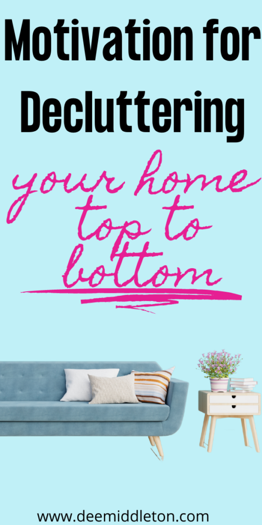 Motivation for Decluttering