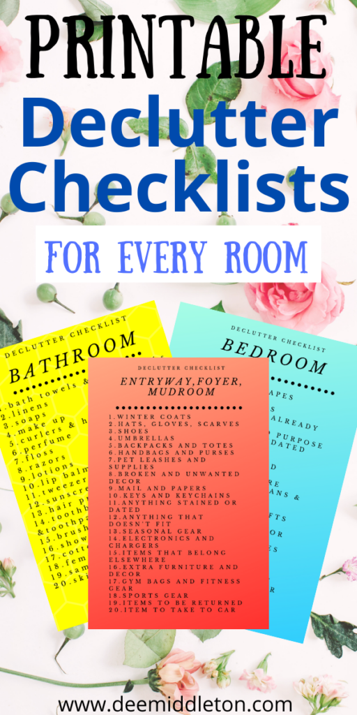 Ultimate Decluttering Checklists