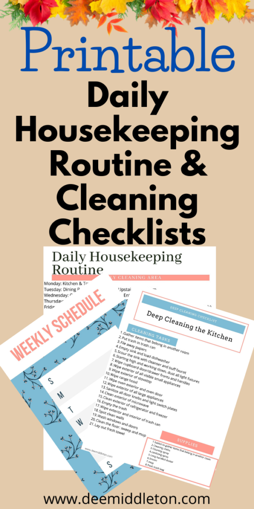 Tips for a Tidy House