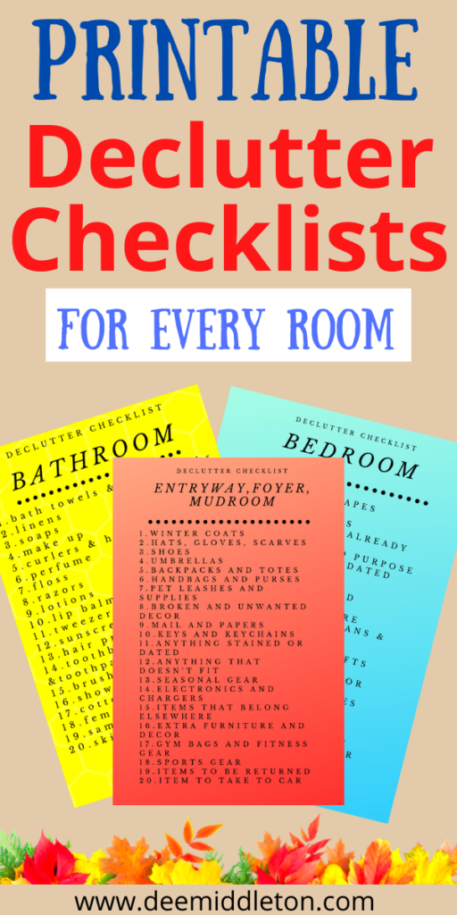 Tips for a Tidy House