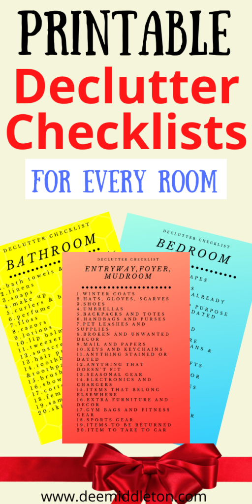 Declutter and Donate