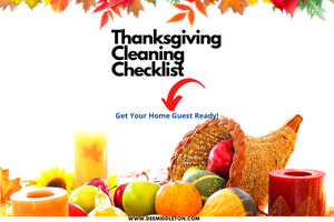 Thanksgiving Cleaning Checklist