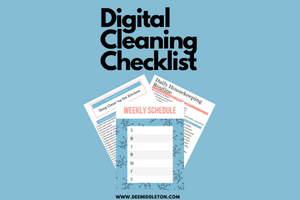 Digital Cleaning Checklist
