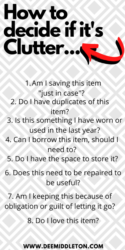 Clutter Cleanup