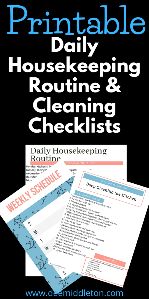 How to Keep on Top of Housework