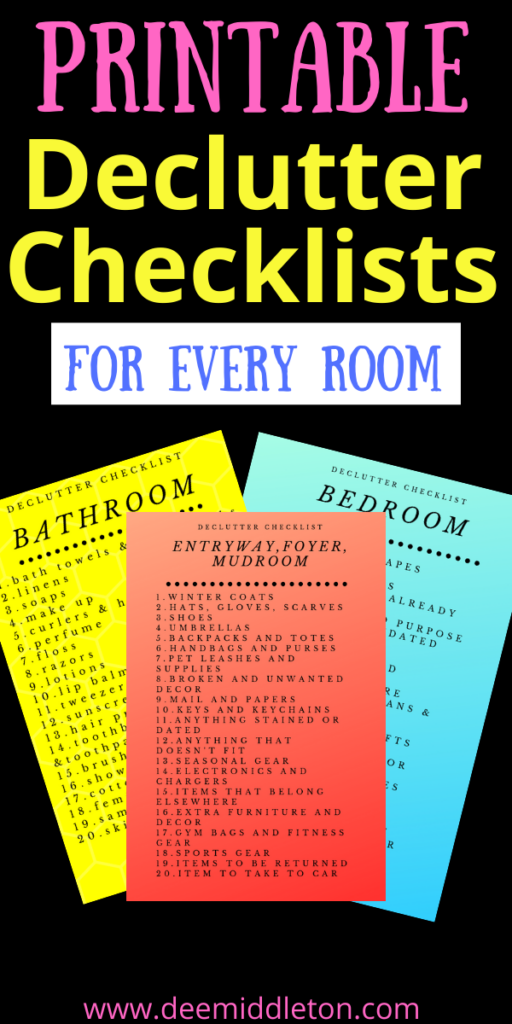 Household Chores Worksheet