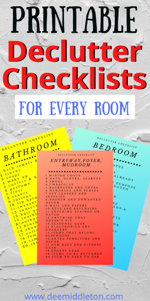 Deep Cleaning Checklist By Room