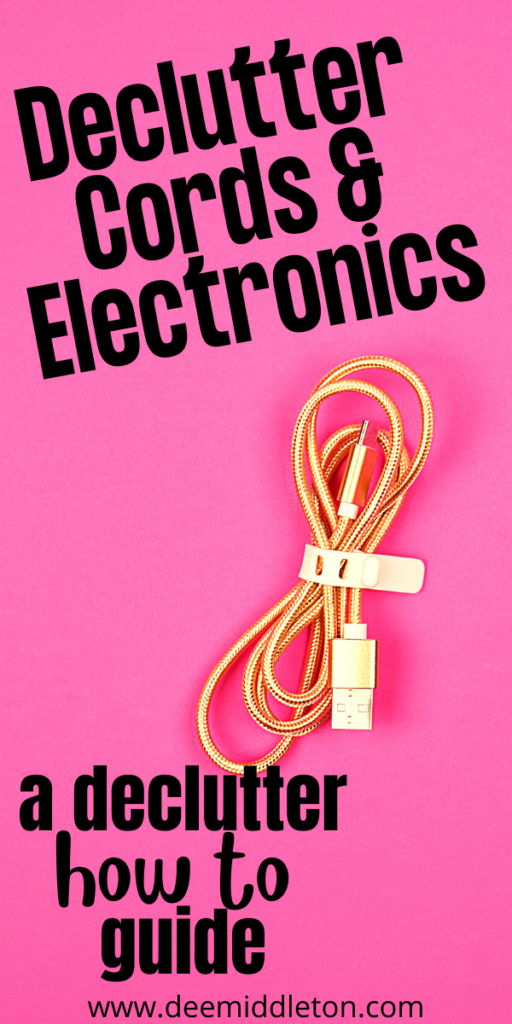 Declutter Cords and Electronics (5 Easy Steps)
