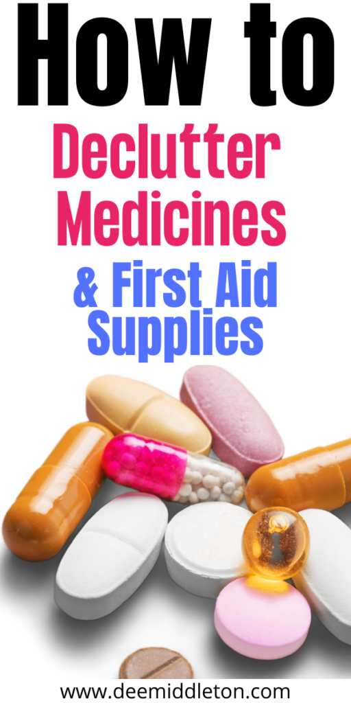 How to Declutter Medicines and First Aid Supplies: A Comprehensive Guide  -first aid container, miscellaneous storage ideas, mediciane storage, first aid storage, how to organize first aid supplies, first aid supplies organization, first aid kit storage