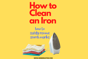 HOW TO CLEAN AN IRON