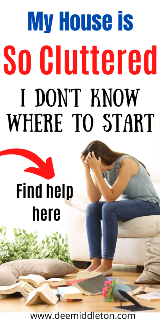 My House is So Cluttered I Don't Know Where to Start - Declutter ScheduleEasy House CleaningOrganize LifeDecluttering InspirationDeclutter ChallengeDeclutter HomeDecluttering IdeasOrganize My LifeHouse Cleaning Checklist