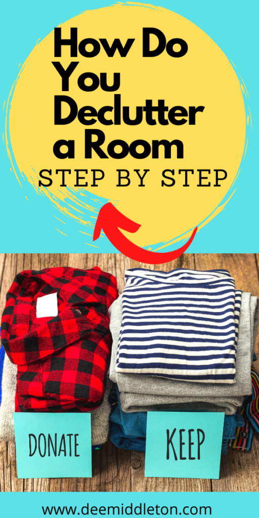 how do you declutter a room step by step