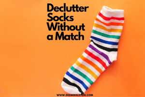 Declutter Socks Without a Match