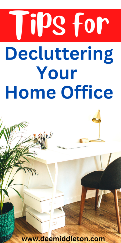 Tips for Decluttering Your Home Office - Married Life OrganizationEasy House Cleaning ScheduleDeclutter HelpHousekeeping ScheduleHome Maintenance ScheduleEasy House CleaningPrintable Calendar PagesClutter ControlDeclutter Checklist