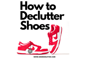declutter shoes