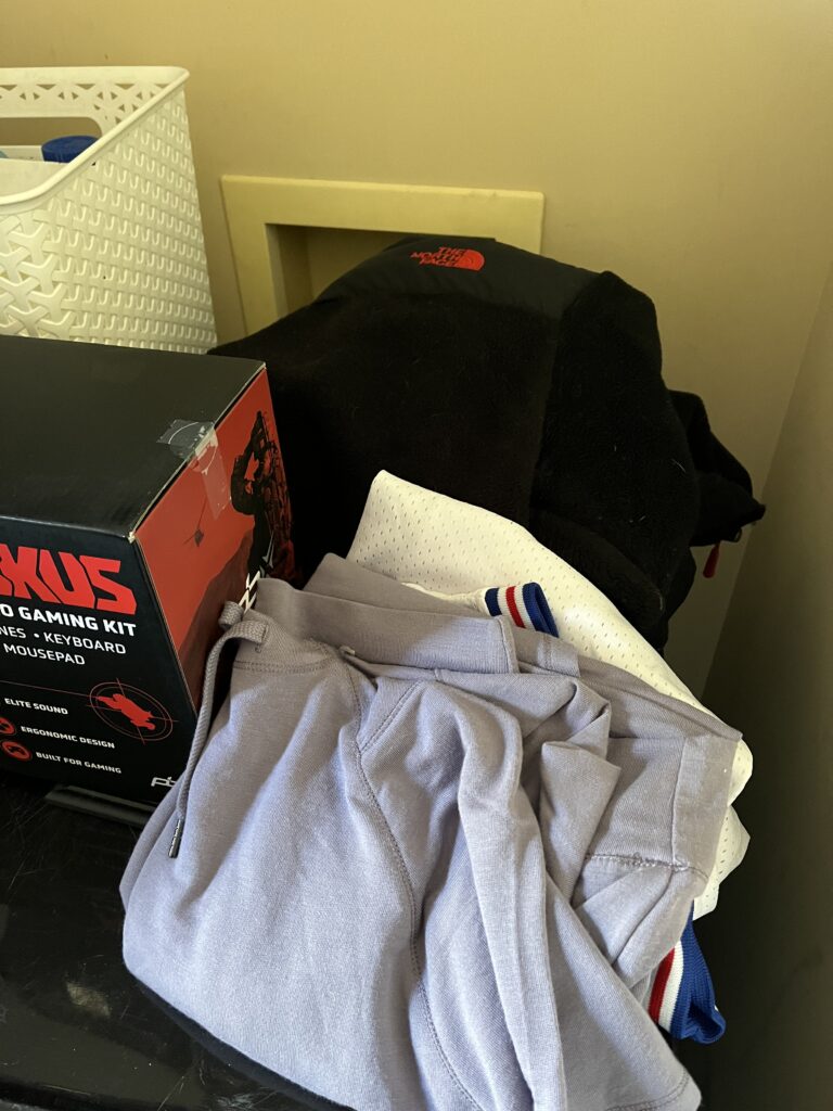 declutter out of place items