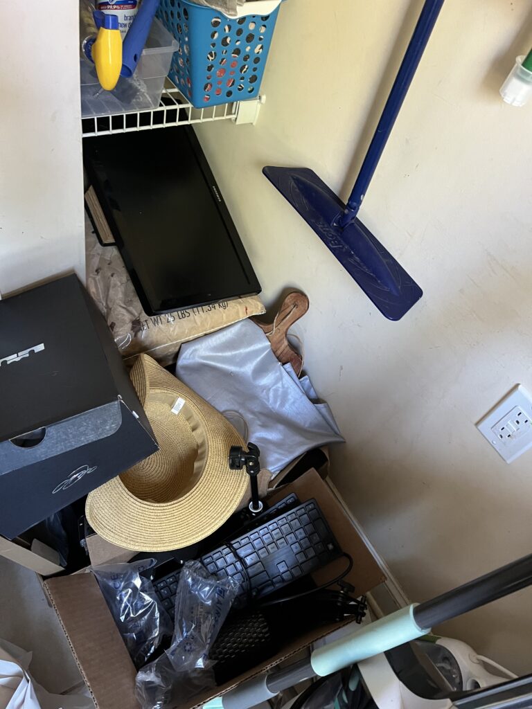 declutter out of place items