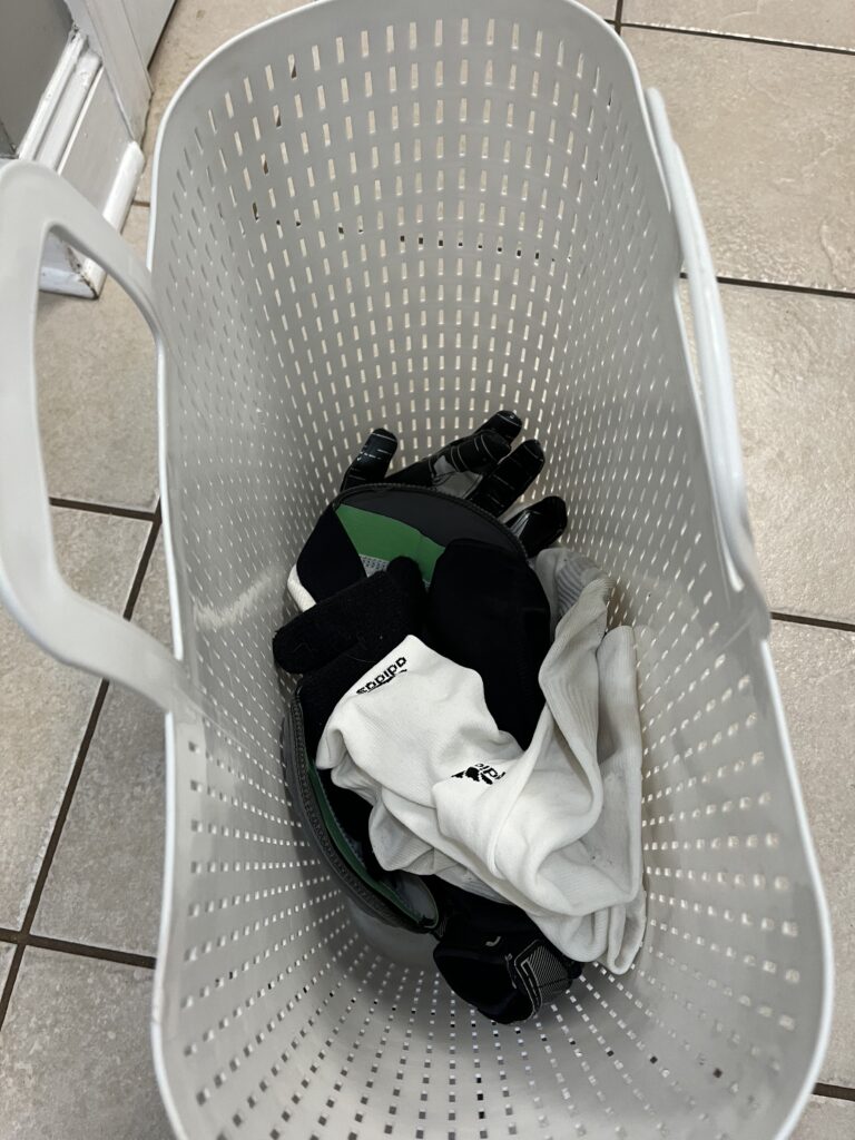 declutter sports equipment