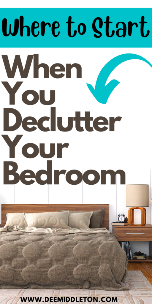 Where To Start OrganizingMajor Decluttering TipsDeclutter Where To StartHow To Start DeclutteringDeclutter EverythingTidy House Tips OrganizingDeclutter Challenge BedroomQuick DeclutterClutter Organization Bedroom