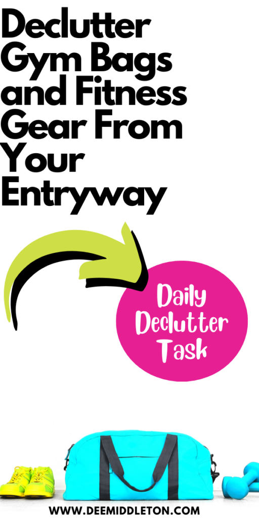 Declutter Gym Bags and Fitness Gear From Your Entryway