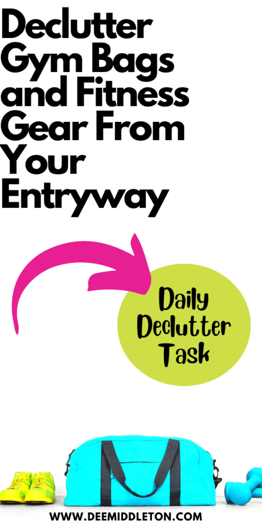 Declutter Gym Bags and Fitness Gear From Your Entryway