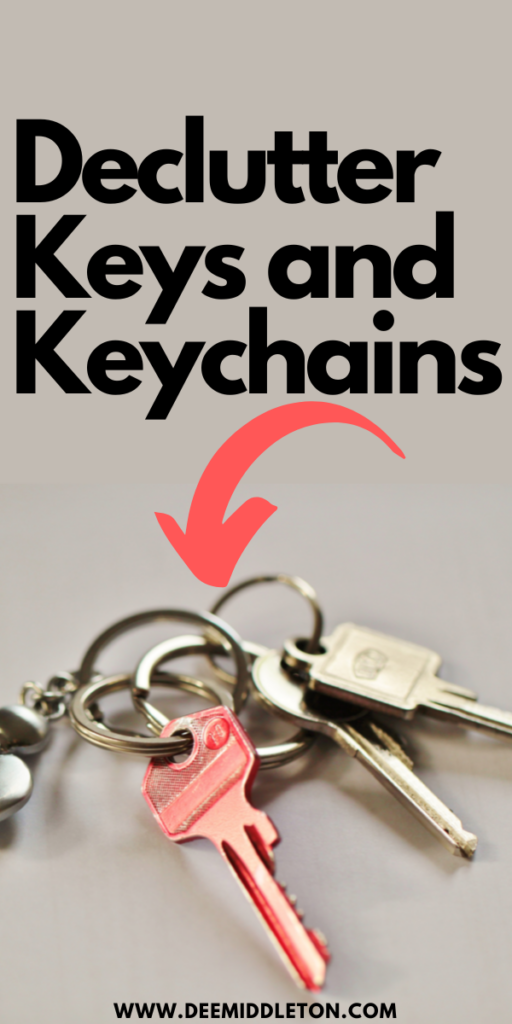 Declutter Keys and Keychains