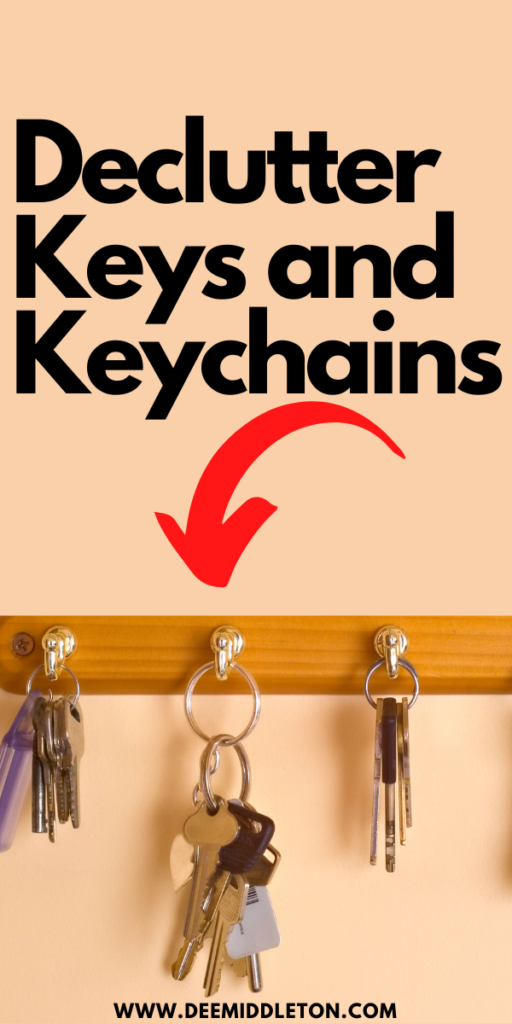 Declutter Keys and Keychains