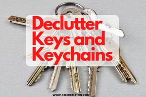 Declutter Keys and Keychains