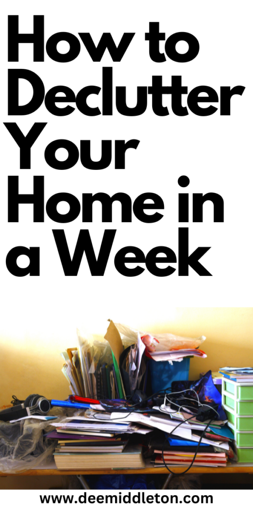 How to Declutter Your Home in a Week